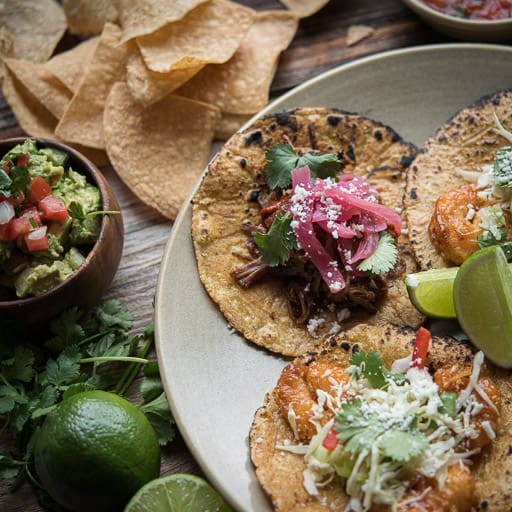 Tacos & Guacamole.
